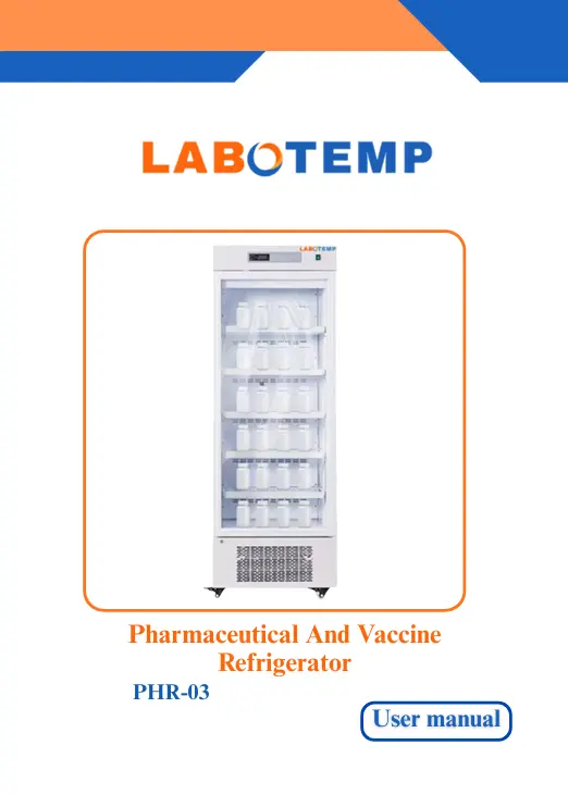 Pharmaceutical And Vaccine Refrigerator PHR-03