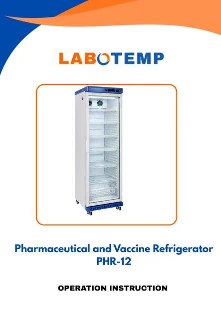 Pharmaceutical And Vaccine Refrigerator PHR-12