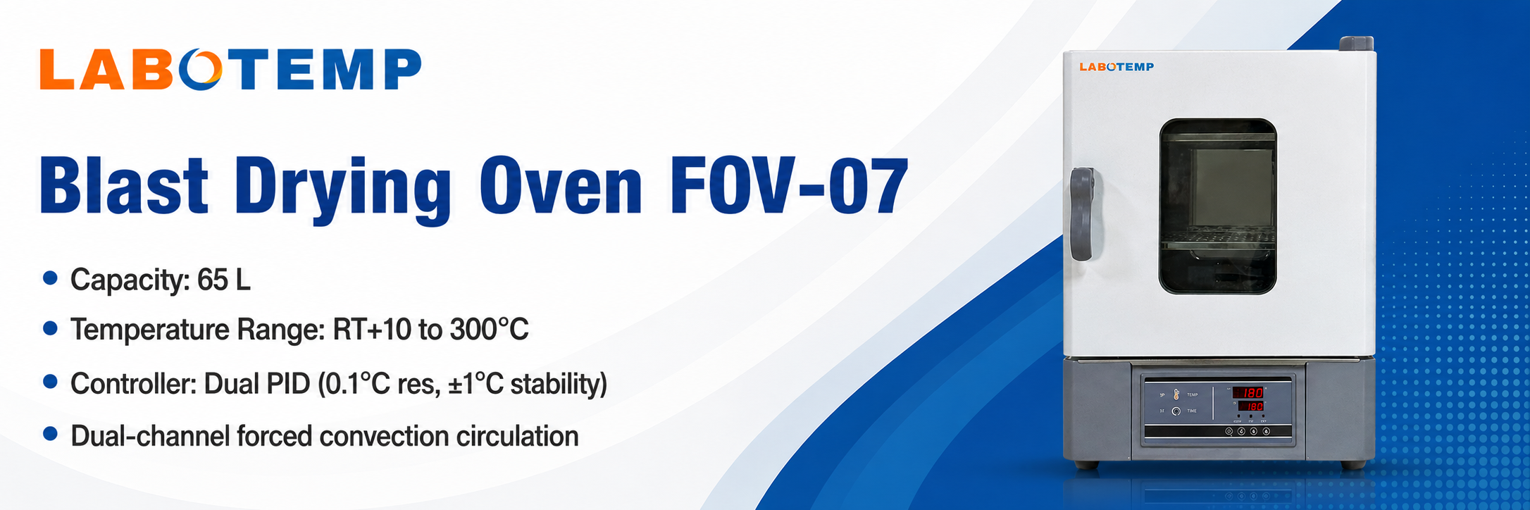 Blast Drying Oven FOV-07 Specification Poster