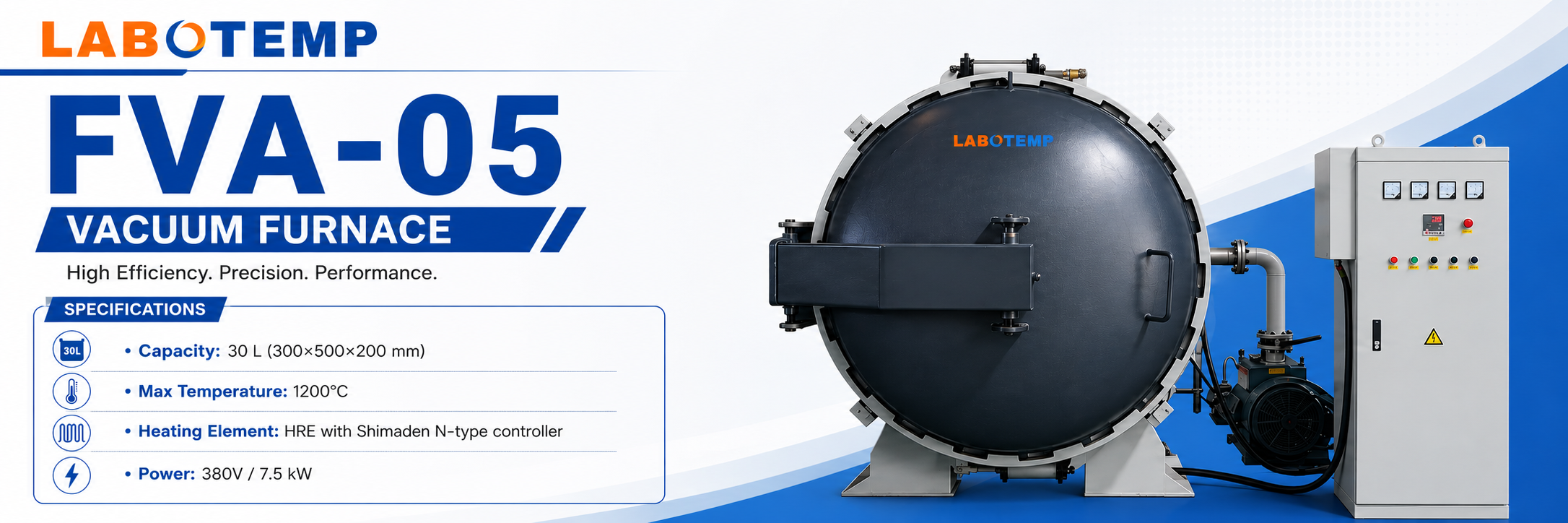 Vacuum Furnace FVA-05 Specification Poster